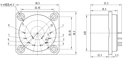 KT-JB4 Quartz Flexible Accelerometer