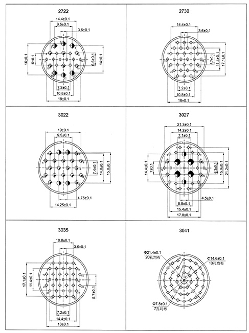 XCE electrical connectors