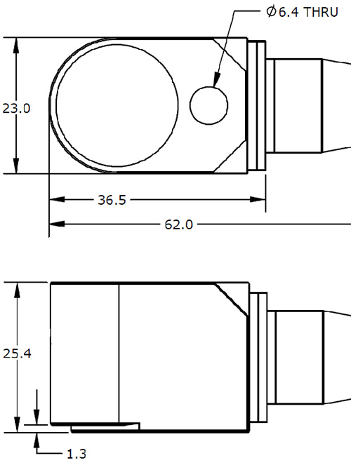 Piezoelectric accelerometer voltage type IEPE-2111A