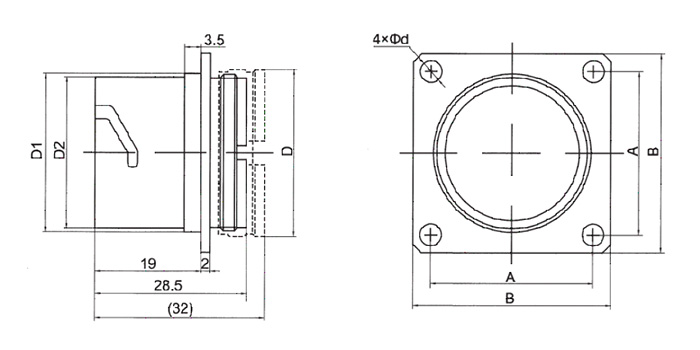 Электрические разъемы Y17
