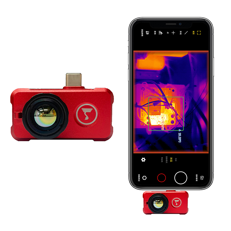 Q3 384*288 Infrared Mini USB Temperature Measurement Thermal Camera For Smartphone Android