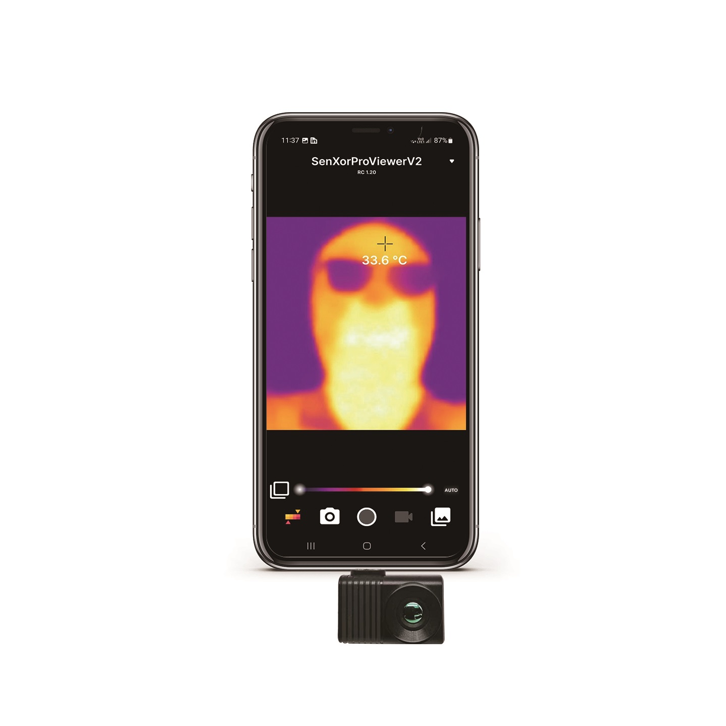 Xpro Phone Thermal Camera Temperature Measurement For Android